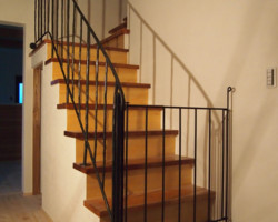 ロートアイアン手摺り