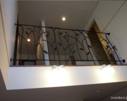 ロートアイアン手摺り