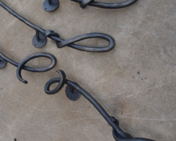 ロートアイアン階段手摺