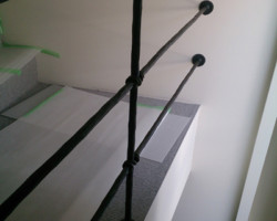 ロートアイアン手摺り