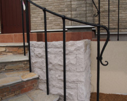 ロートアイアン手摺り