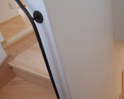 ロートアイアン階段手摺