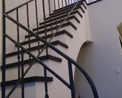 ロートアイアン手摺り