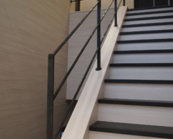 ロートアイアン手摺り