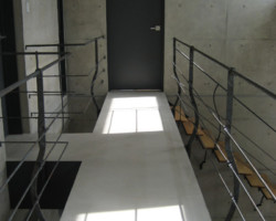 ロートアイアン手摺り