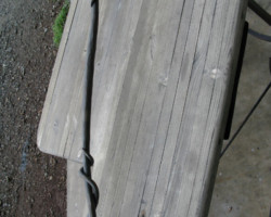 ロートアイアン壁手摺