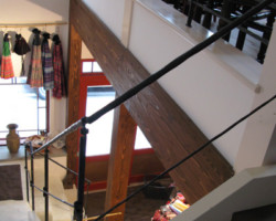 ロートアイアン階段手摺