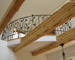 ロートアイアン手摺り