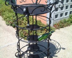 ロートアイアン家具・ボトルラック