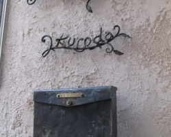 ロートアイアン表札