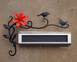 ロートアイアン表札