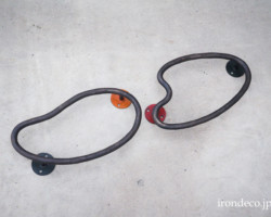 ロートアイアン壁手摺り