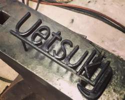 ロートアイアン表札